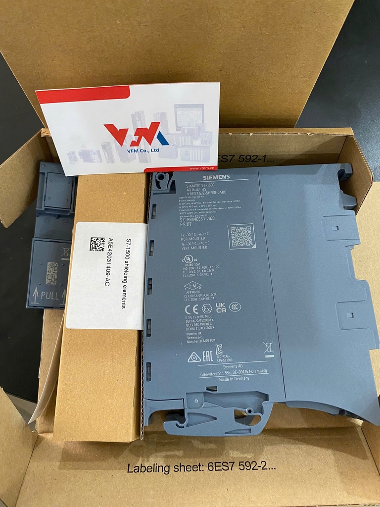 S7-1500 SM532 AQ8/16BIT