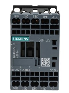 Contactor relay, 2 NO + 2 NC,  - 24 V DC, Size S00, 