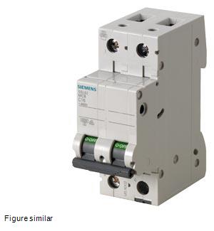 MCC Siemens China 6kA - 2 Pole - 1A