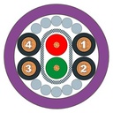 Cáp kết nối, phụ kiện đầu nối Profibus/Profinet - 6XV1830-7AH10